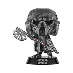 Funko Star Wars: The Rise of Skywalker Hematite Chrome Knights of Ren Axe Pop! Vinyl Figure
