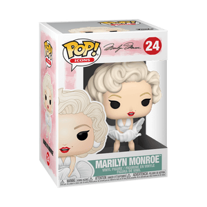 Funko Pop! Marilyn Monroe in White Dress Vinyl Figure #24